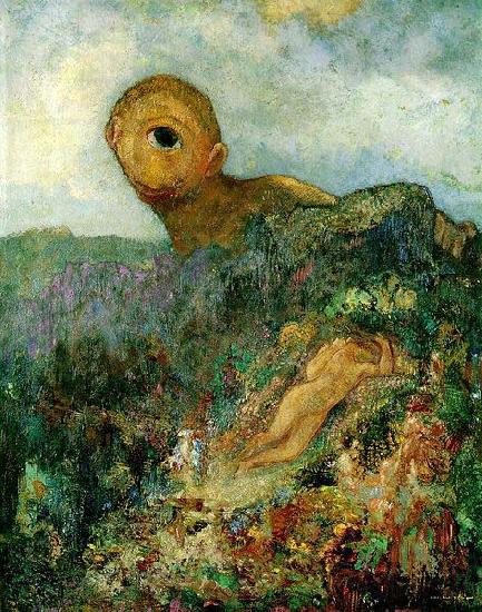 Odilon Redon The Cyclops Norge oil painting art